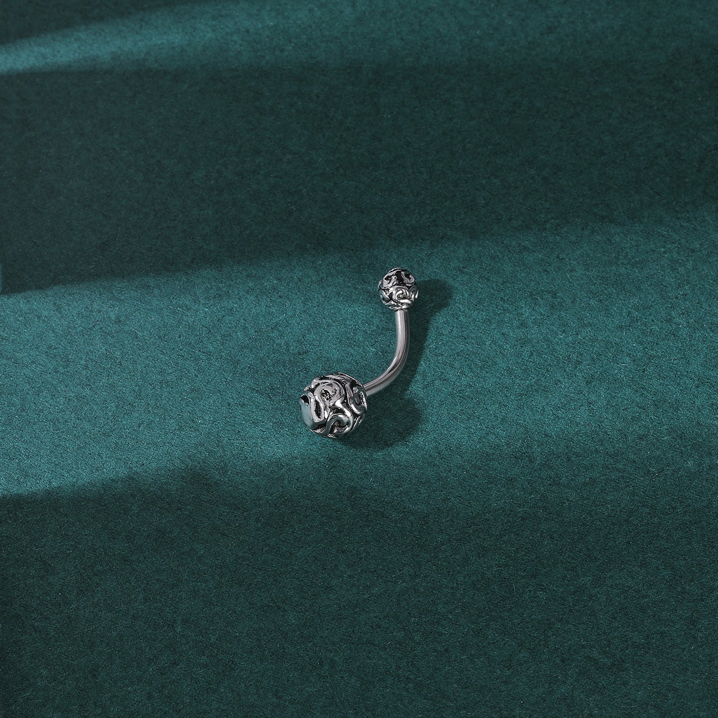 14g-double-ball-belly-button-rings-vintage-style-belly-navel-piercing