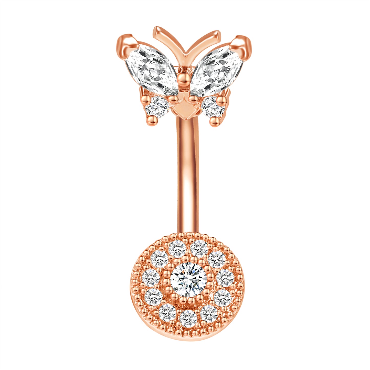 14g-Butterfly-Navel-Rings-Rose-Gold-Cubic-Zirconia-Belly-Belly-Button-Rings-Jewelry