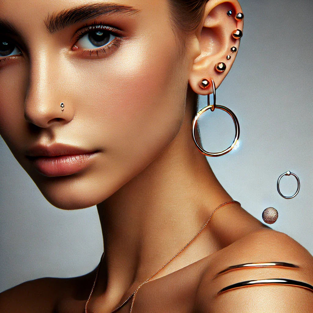 The New Era of Fashionable Piercing Jewelry