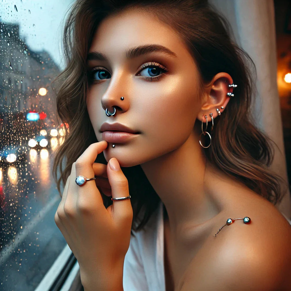 The Healing Sparkle – How Piercing Jewelry Became Her Emotional Armor