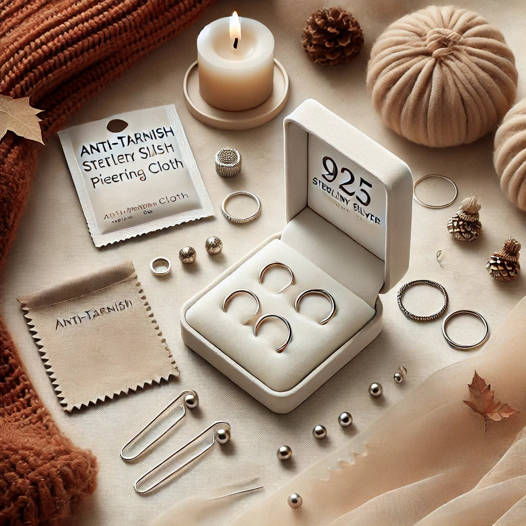 How to Keep Your Silver Piercing Jewelry Radiant Year-Round