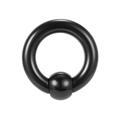 12g-00g Acrylic Septum Nose Ring Captive Bead Rings Plug Gauges