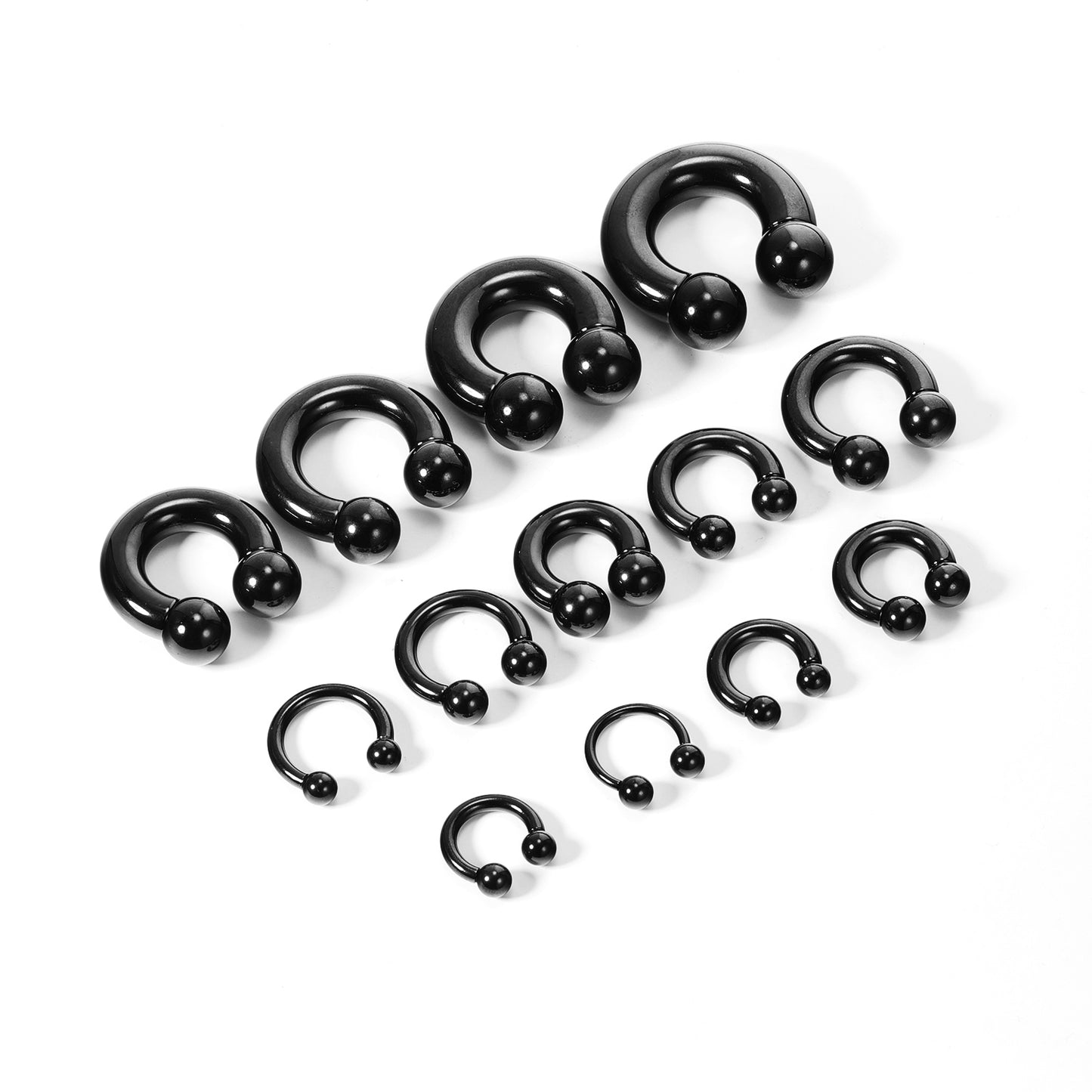 Large-Size-Nose-Septum-Rings-Black-Horseshoe-Lip-Piercing-Stainless-Steel-Ear-Helix-Cartilage-Tunnel-Piercing