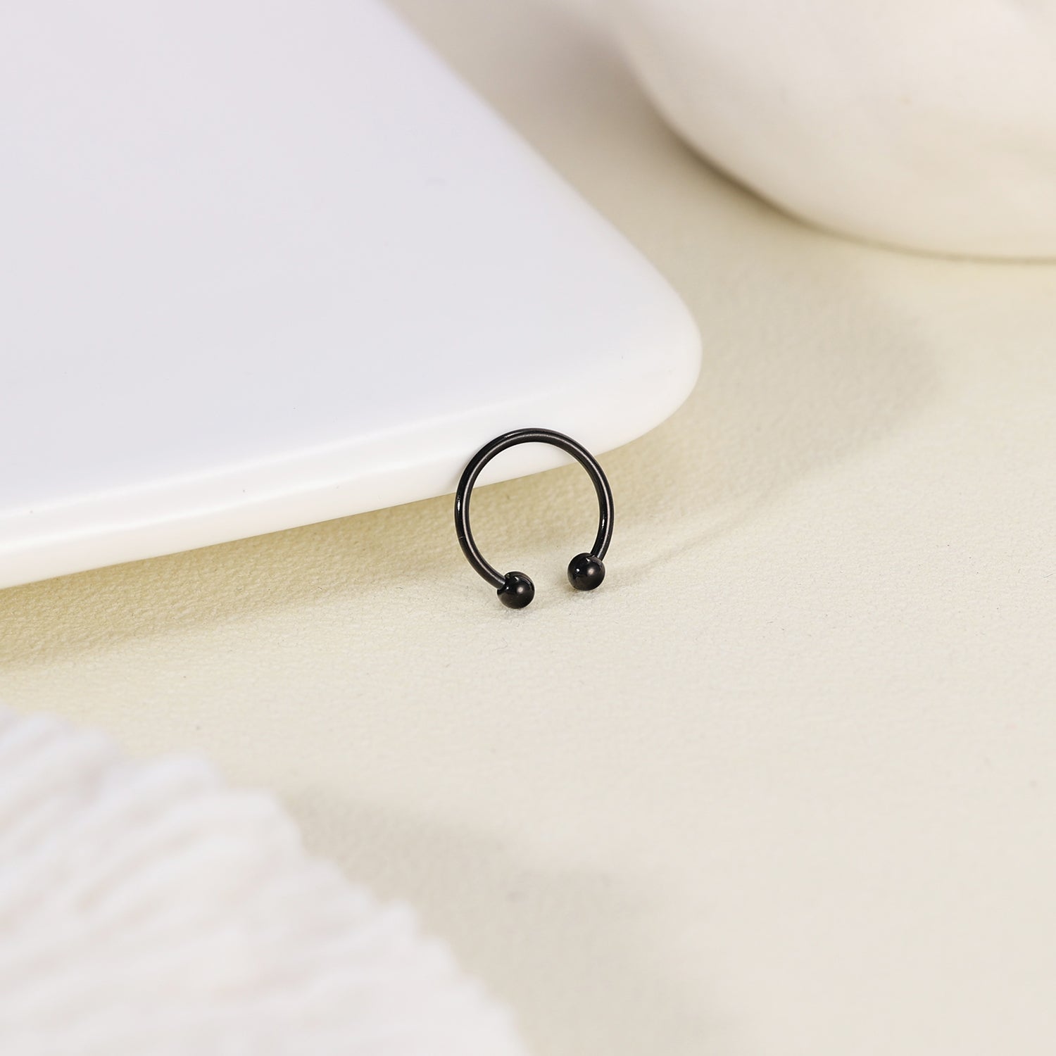 20g Circular Barbell Horseshoe Earrings Septum Ring Piercing