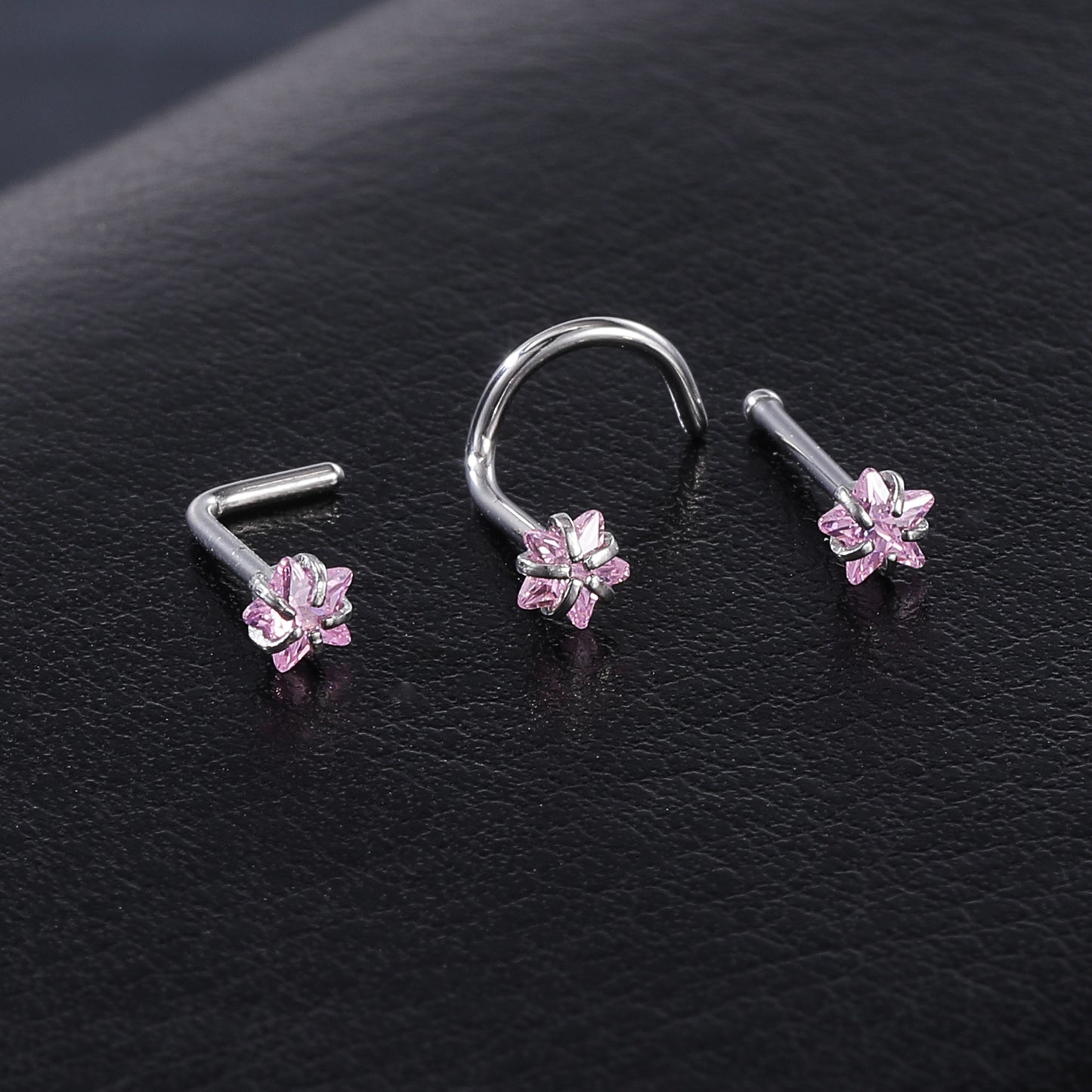 4-Pcs-Set-20G-Heart-Zircon-Nose-Studs-Piercing-L-Shape-Nose-Rings-Stainless-Steel-Nostril Piercing