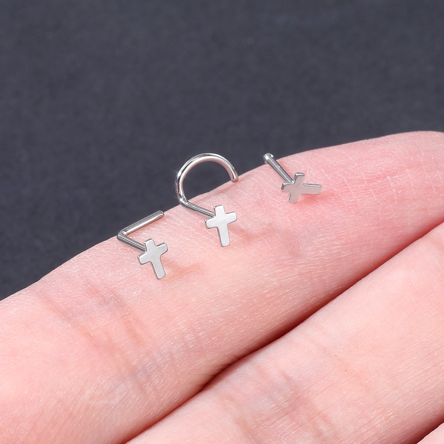 20G-Cross-Nose-Studs-Piercing-Nose-Bone-Shape-L-Shape-Crokscrew-Nose-Rings-Stainless-Steel-Nostril-Piercing