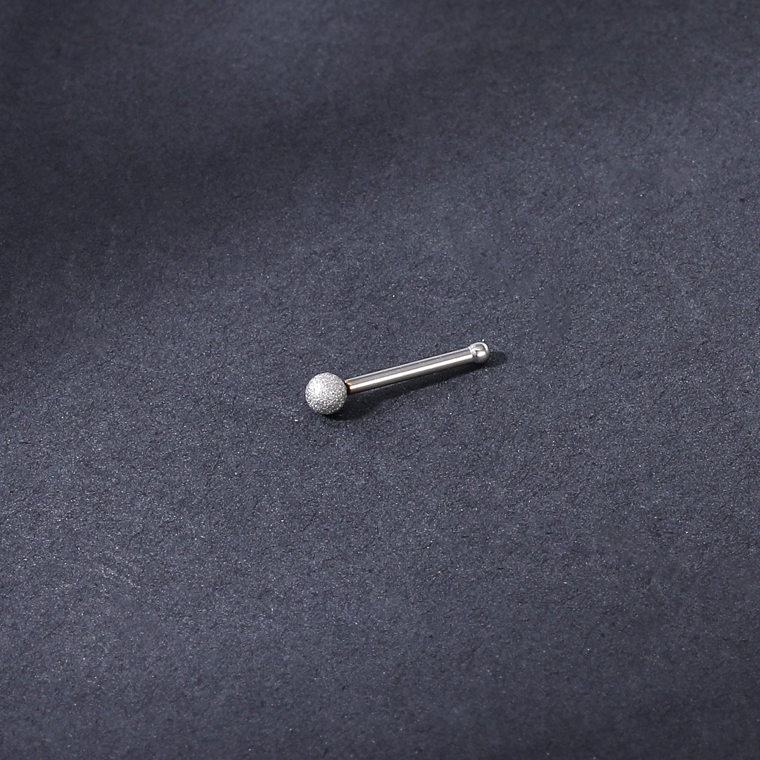 20G-Frosted-Ball-Nose-Studs-Piercing-Nose-Bone-Shape-L-Shape-Crokscrew-Nose-Rings-Stainless-Steel-Nostril-   Piercing