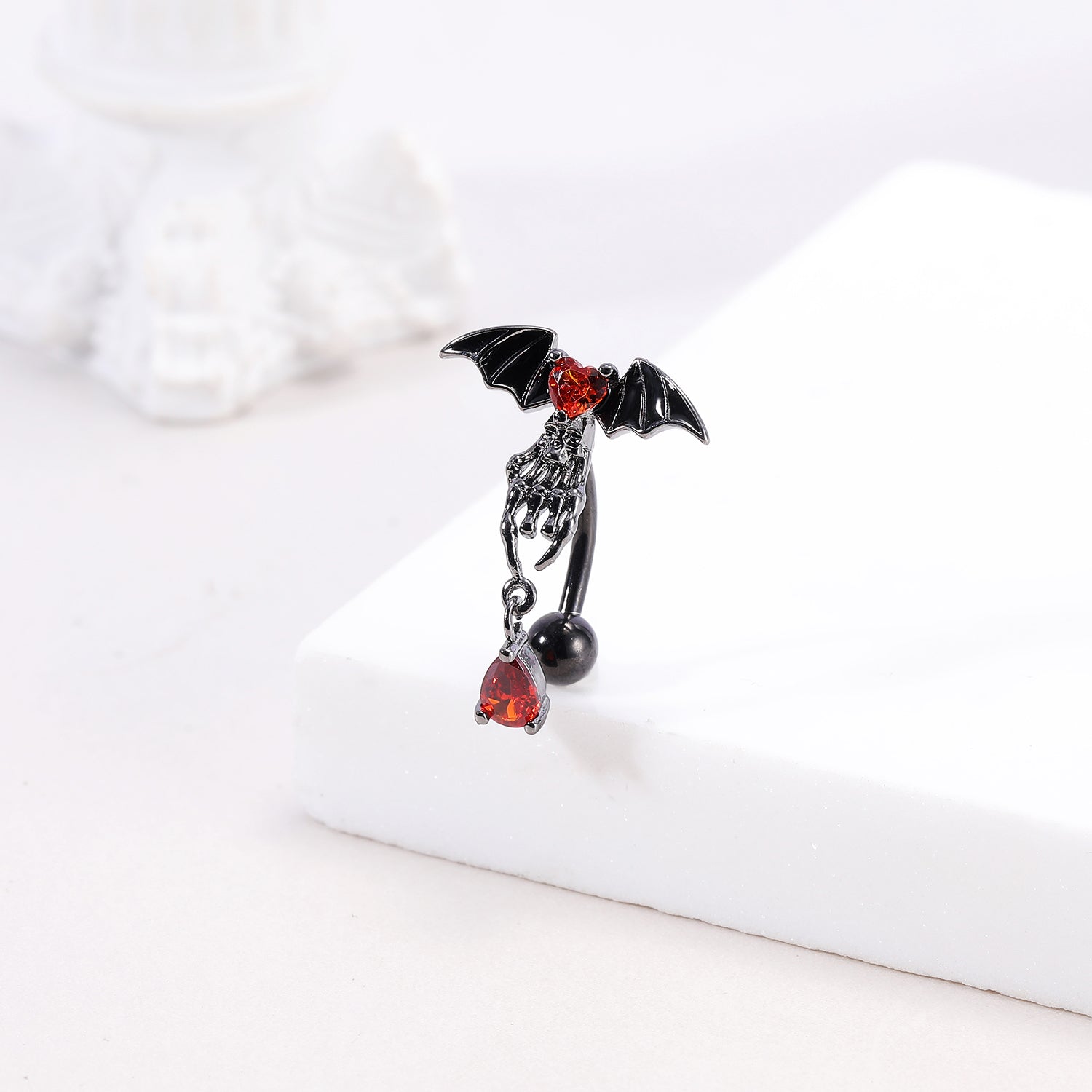 bat belly ring