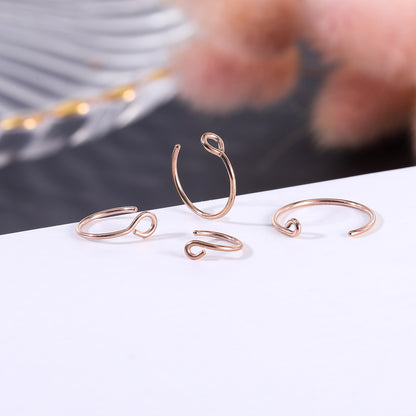 4-Pcs-Set-20G-Open-End-Nose-Rings-U-Shaped-Nose-Piercing-Stainless-Steel-Nostril-Rings-Piercing