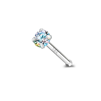 20G-AB-White-Zircon-Nose-Studs-Piercing-Nose-Bone-Shape-Nose-Rings-18K-Plated-Nostril-Piercing