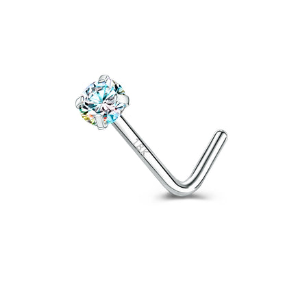 20G-AB-White-Zircon-Nose-Studs-Piercing-L-Shape-Nose-Rings-18K-Plated-Nostril-Piercing