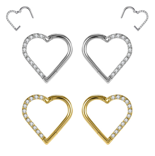 16g-g23-titanium-heart-nose-septum-clicker-crystal-conch-cartilage-helix-piercing
