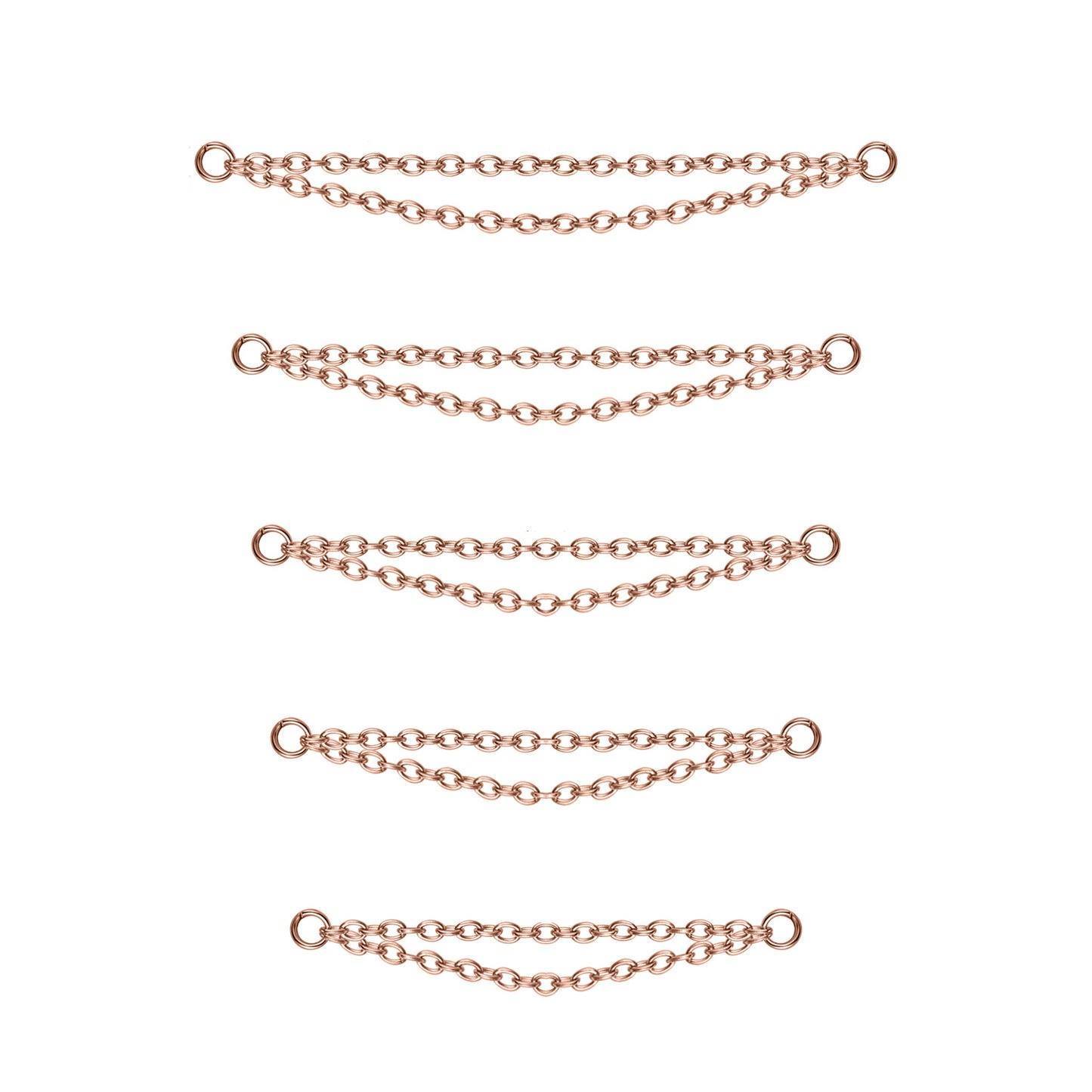 stainless-steel-rose-gold-double-layers-chains-nose-stud-chain