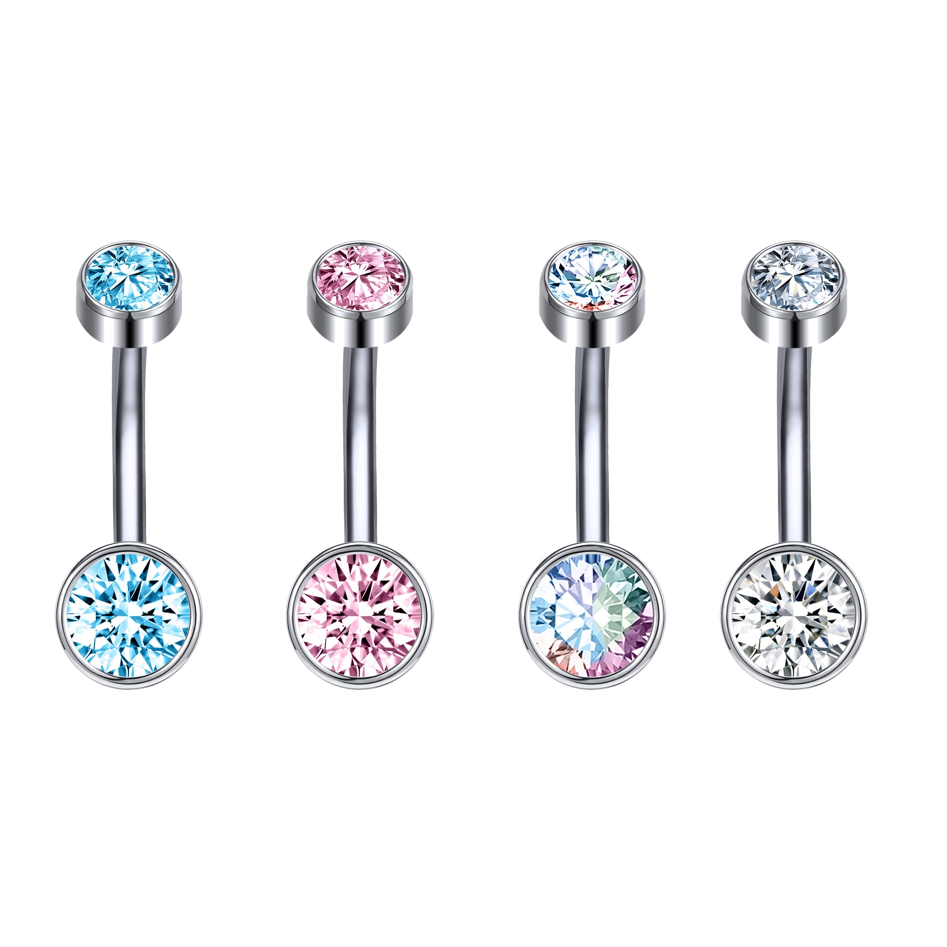 aesthetic belly button rings