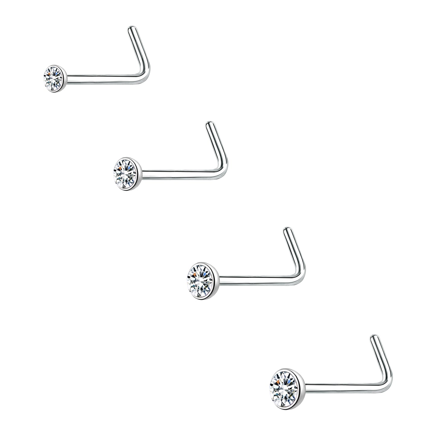 4pcs-set-white-round-crystal-nose-rings-l-shape-nose-piercing-economic-set