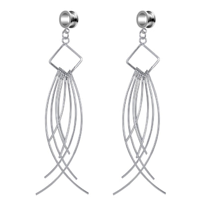 dangle ear gauges for wedding