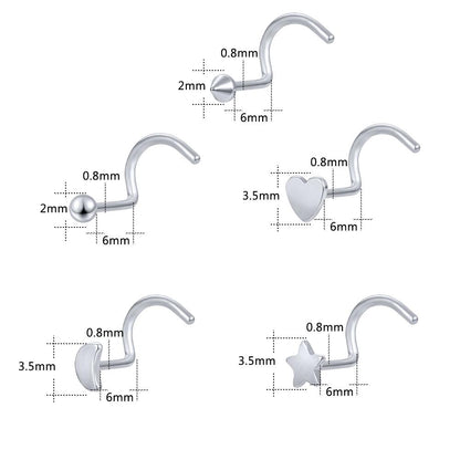 20g-Nose-Rings- Piercing-Heart-Moon-Star-Curve-Nose-Studs-Set-body-jewelry-online-shop