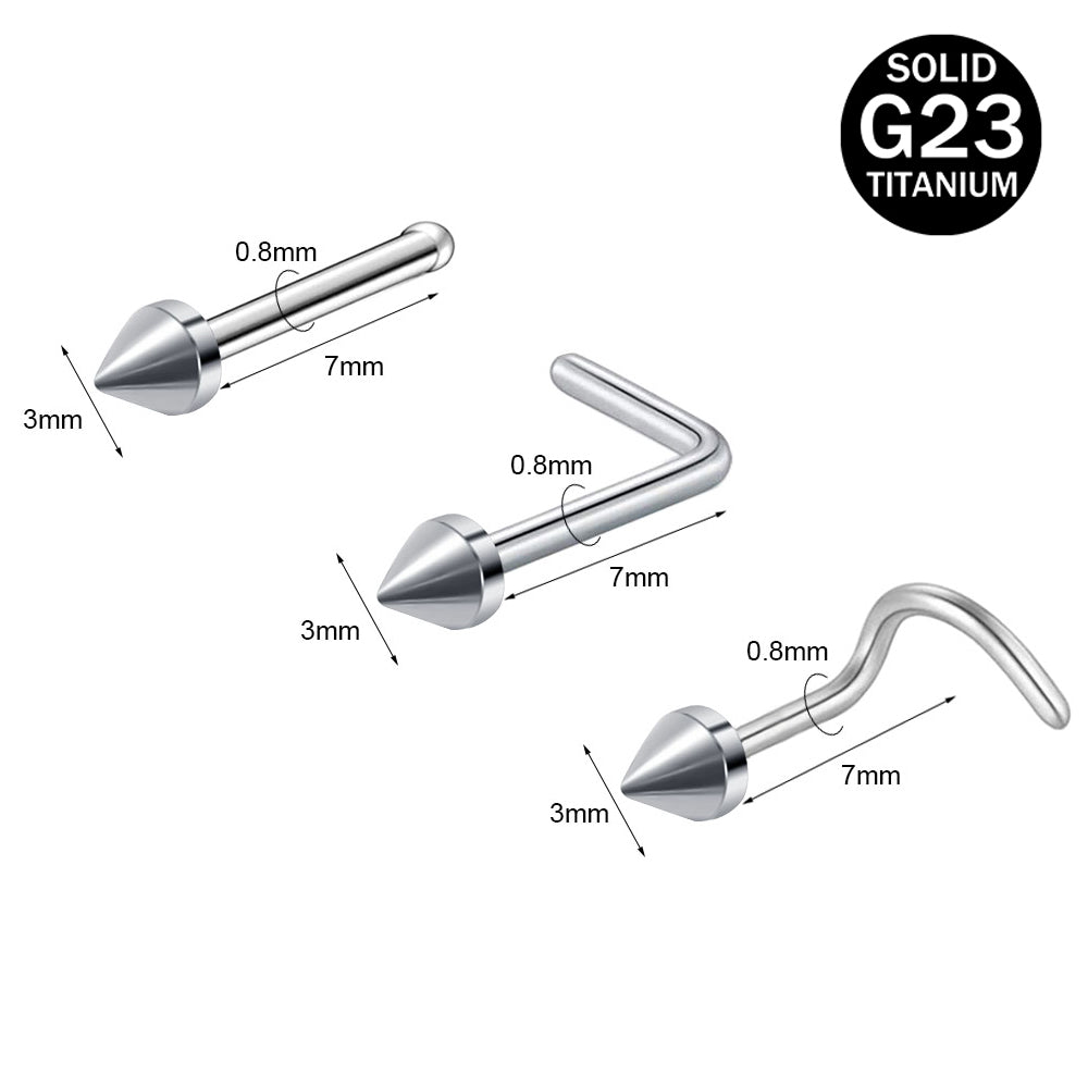 1Pc-20g-G23-Titanium-Nose-Stud-Ring-Piercing-Nose-Bone-L-Shaped-Nose-Screws