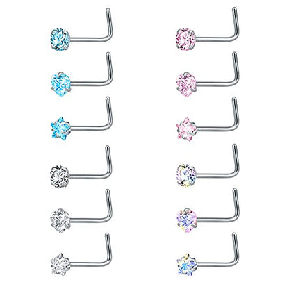9-12pcs-20g-stainless-steel-nose-stud-ring-piercing-nose-bone-l-shaped-nose-screws-economic-set