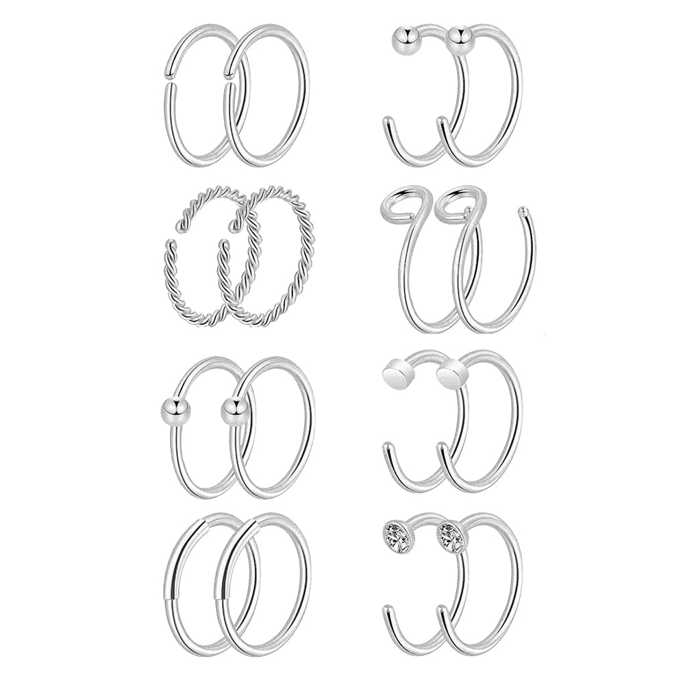 16pcs-lot-20g-sliver-nose-septum-rings-stainless-steel-helix-cartilage-piercing-econonmic-set