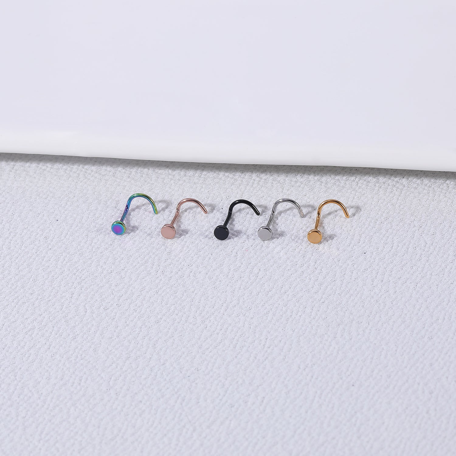 15pcs-set-flat-nose-ring-piercing-nose-corkscrew-stud-economic-set