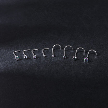 8pcs-set-mix-color-cz-nose-piercing-l-shaped-screws-silver-nose-rings-economic-set