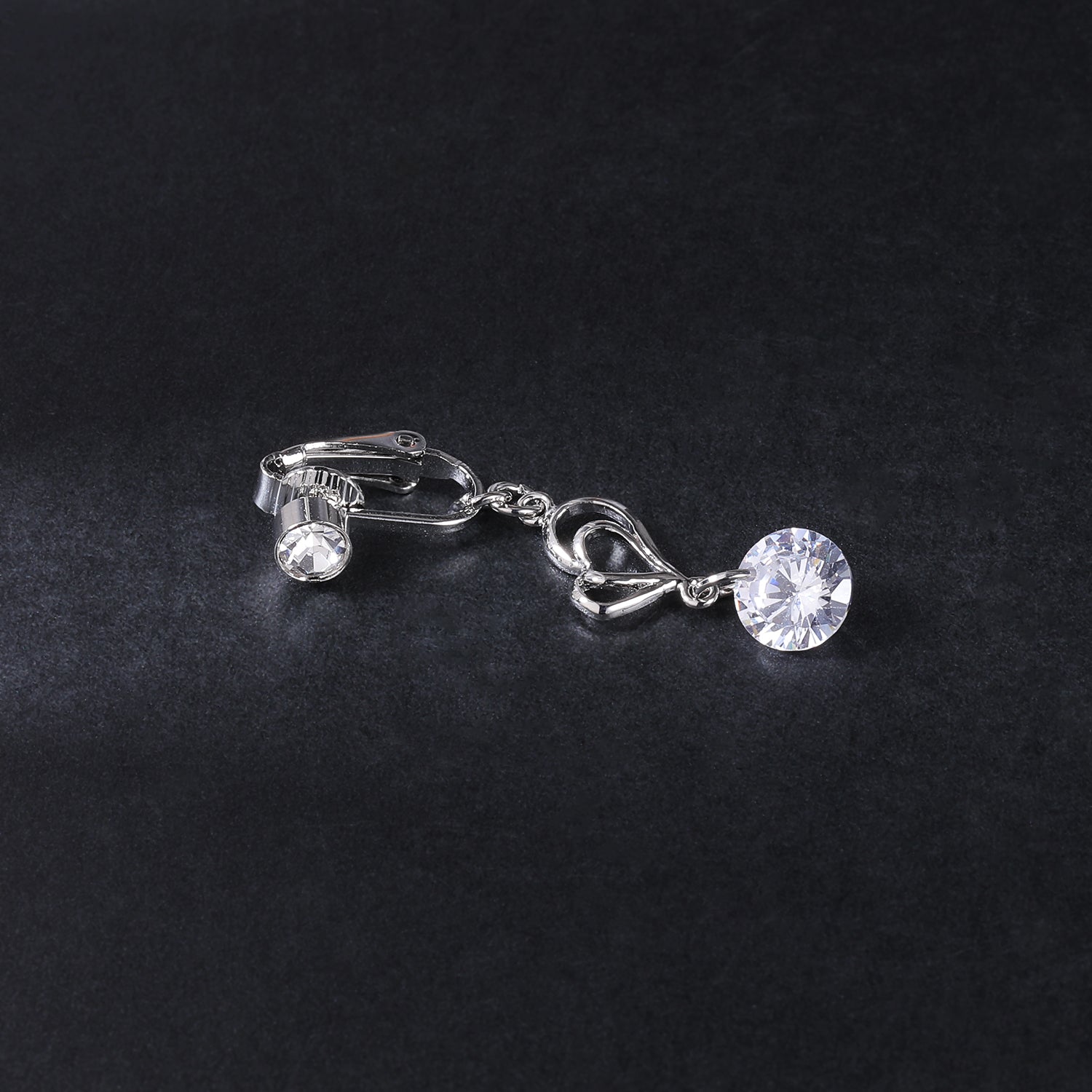 Fake-Silver-Belly-Navel-Clip-Hollow-Out-Heart-Belly-Button-Ring