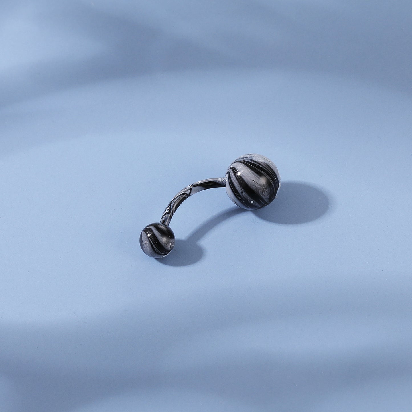 Steel-Balls-Painting-Belly-Button-Rings 