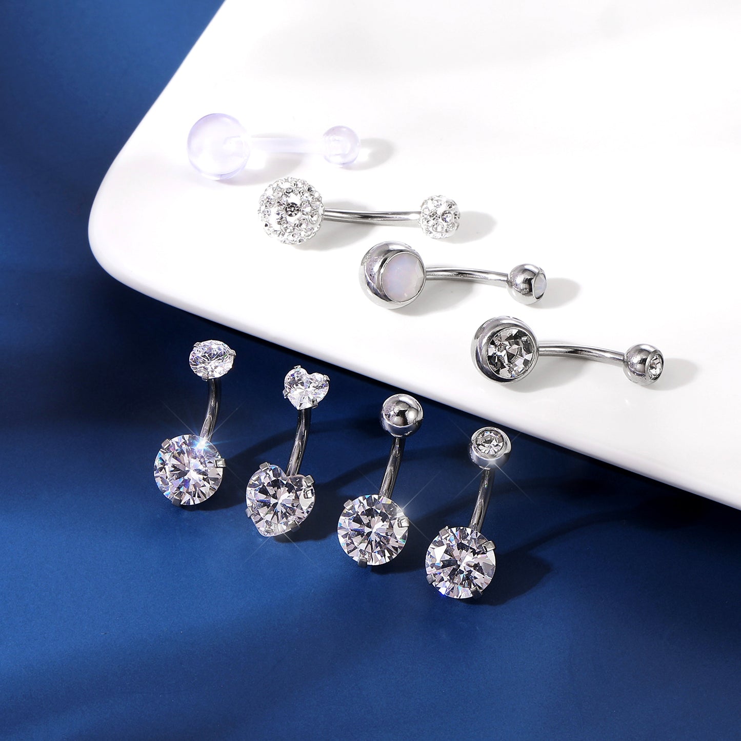 8-pcs-set-14g-crystal-belly-button-rings-opal-navel-piercing-jewelry-economic-set