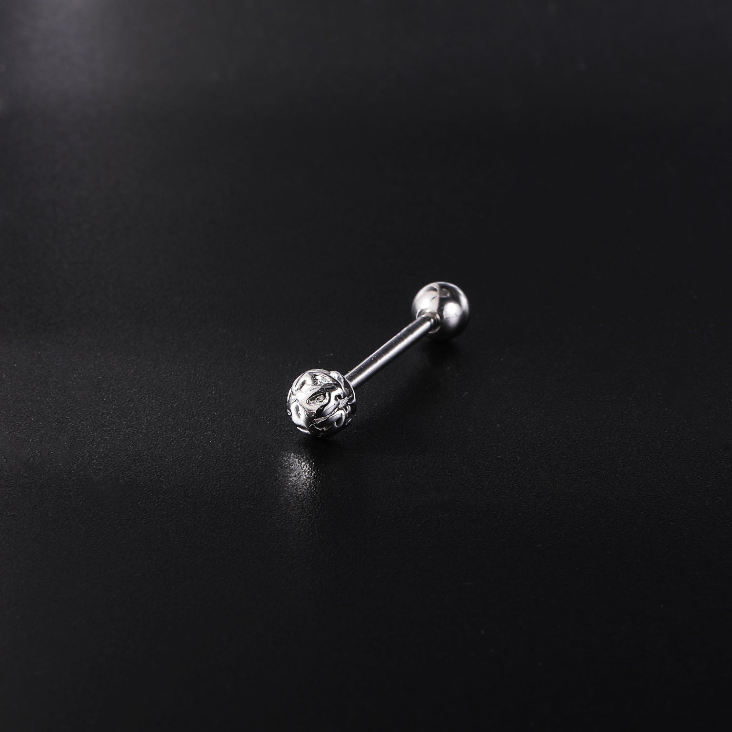 14g-texture-ball-tongue-rings-ball-tongue-piercing-barbell