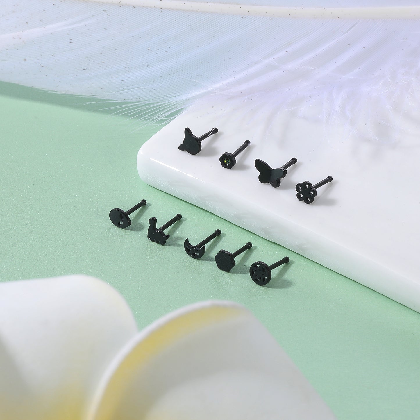 20g-black-flower-nose-rings-piercing-nose-bone-l-shape-curve-nose-studs