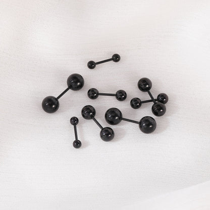 16pcs-set-ball-stud-earring-silver-black-ear-stud-economic-set