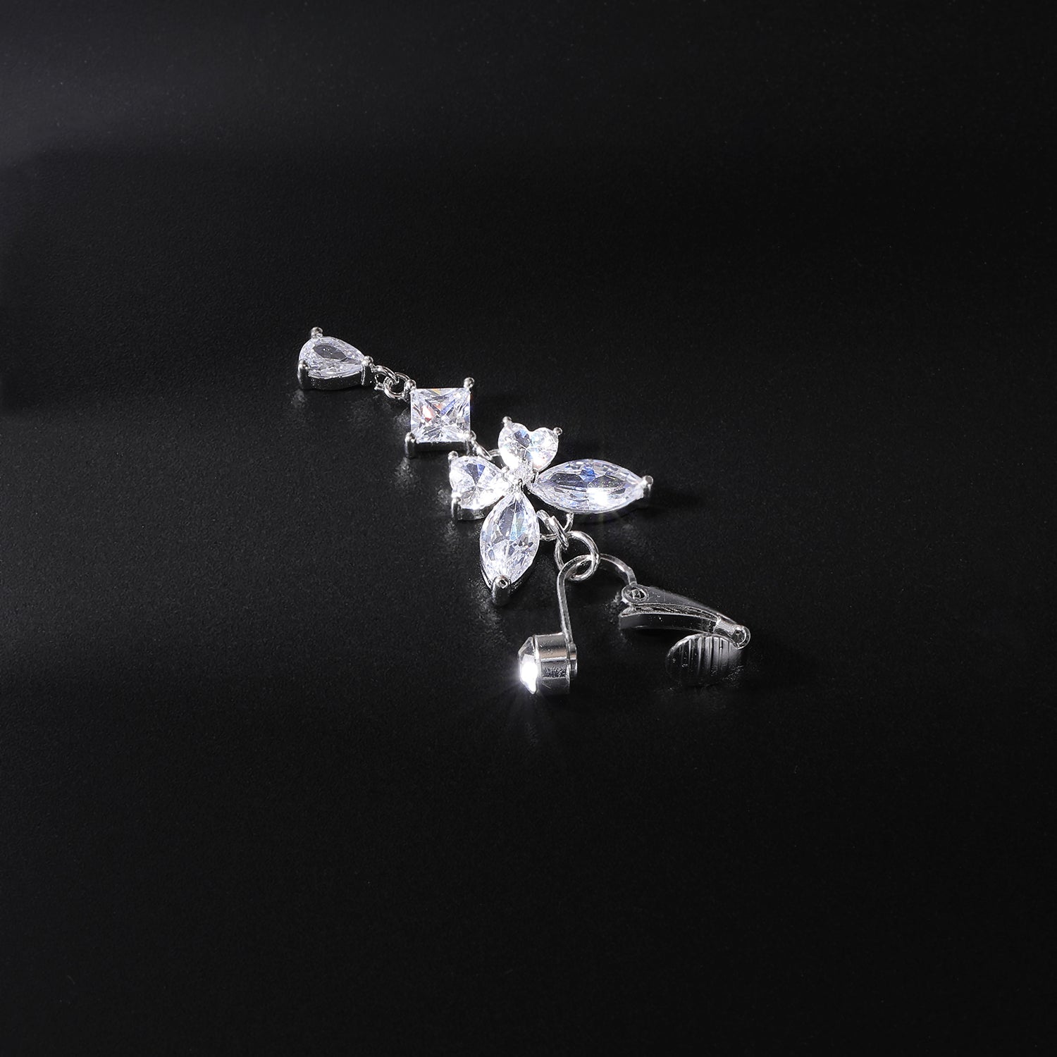 fake-butterfly-dangle-belly-navel-clip-crystal-belly-button-ring