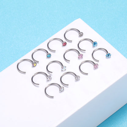 42-Pcs-Set-Star-Round-Crystal-Nose-Rings-L-Shaped-Nose-Studs-Economic-Set