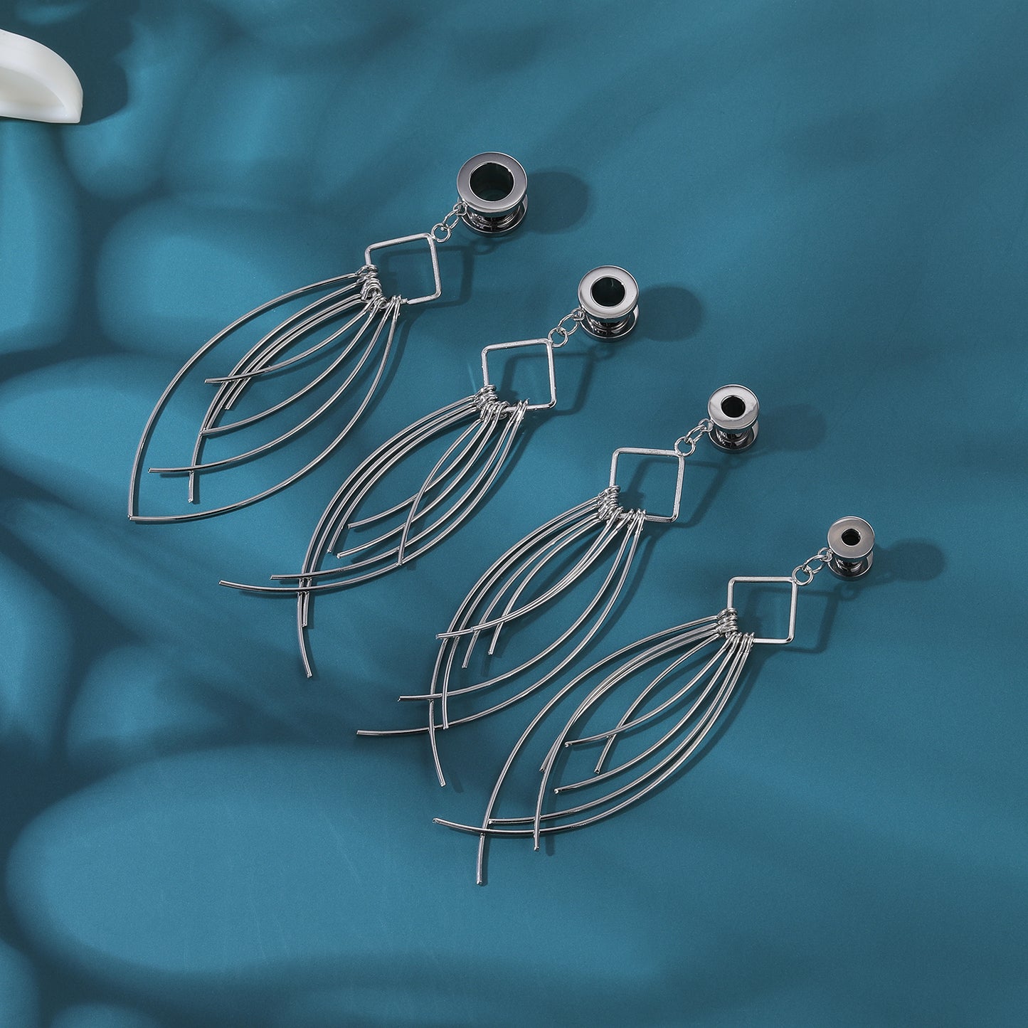 dangle ear gauges for wedding