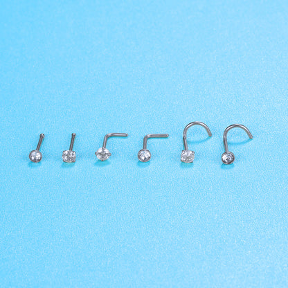 nose piercing ring stud