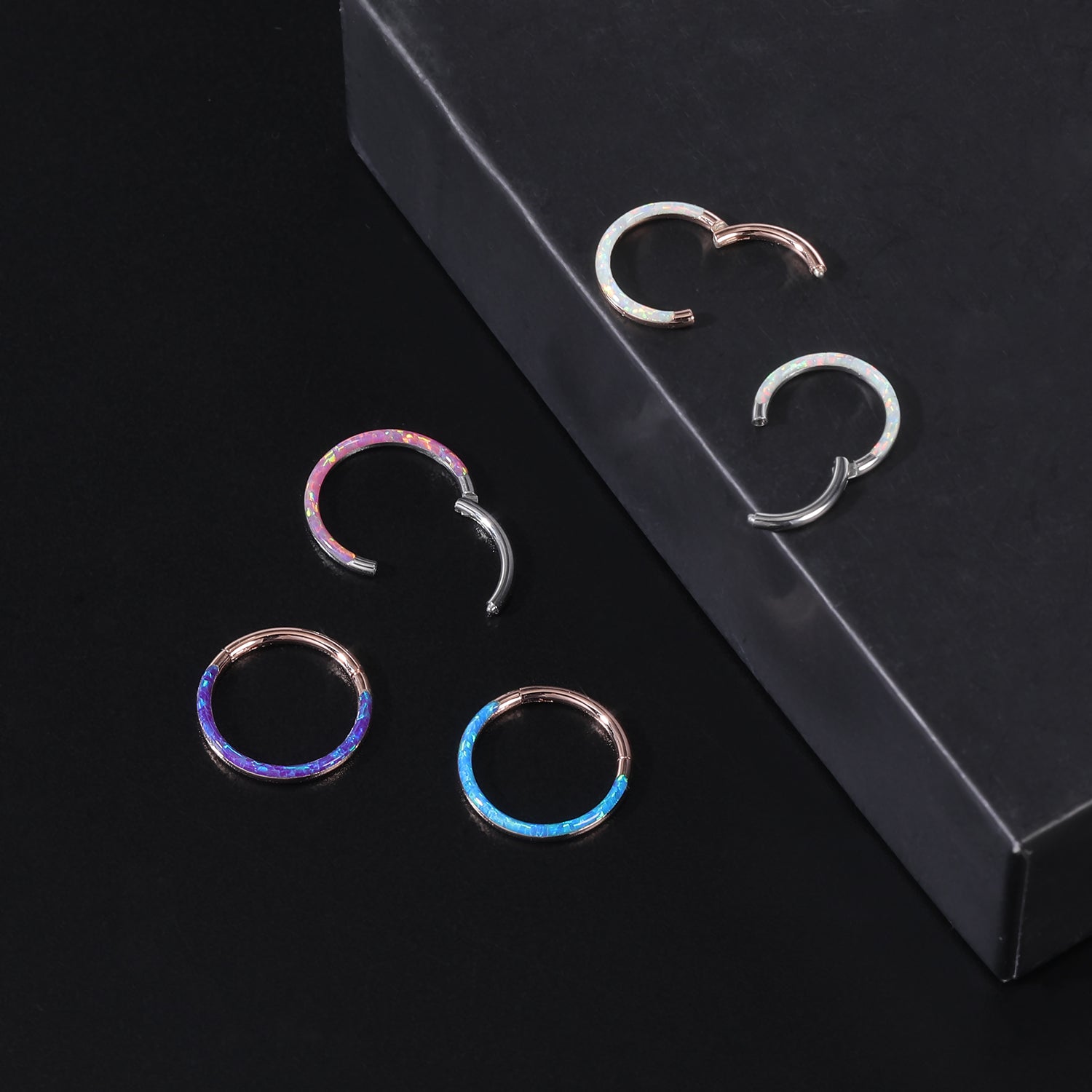 16g-rose-gold-nose-ring-opal-septum-ring-cartilage-helix-piercing