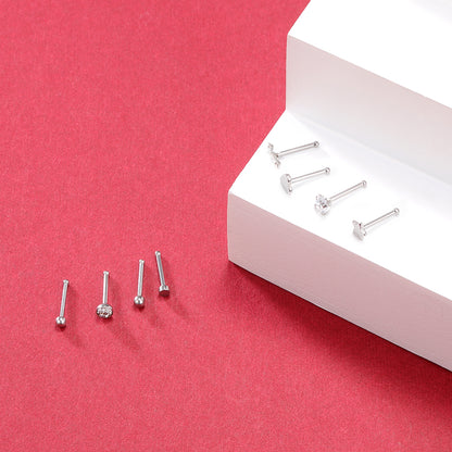 44-Pcs-Set-Silver-Nose-Rings-Piercing-Nose-Bone-L-Shaped-Nose-Screws-Stud-Economic-Set