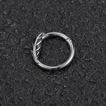 16g-leaf-feather-cliker-septum-rings-stainless-steel-helix-cartilage-piercing