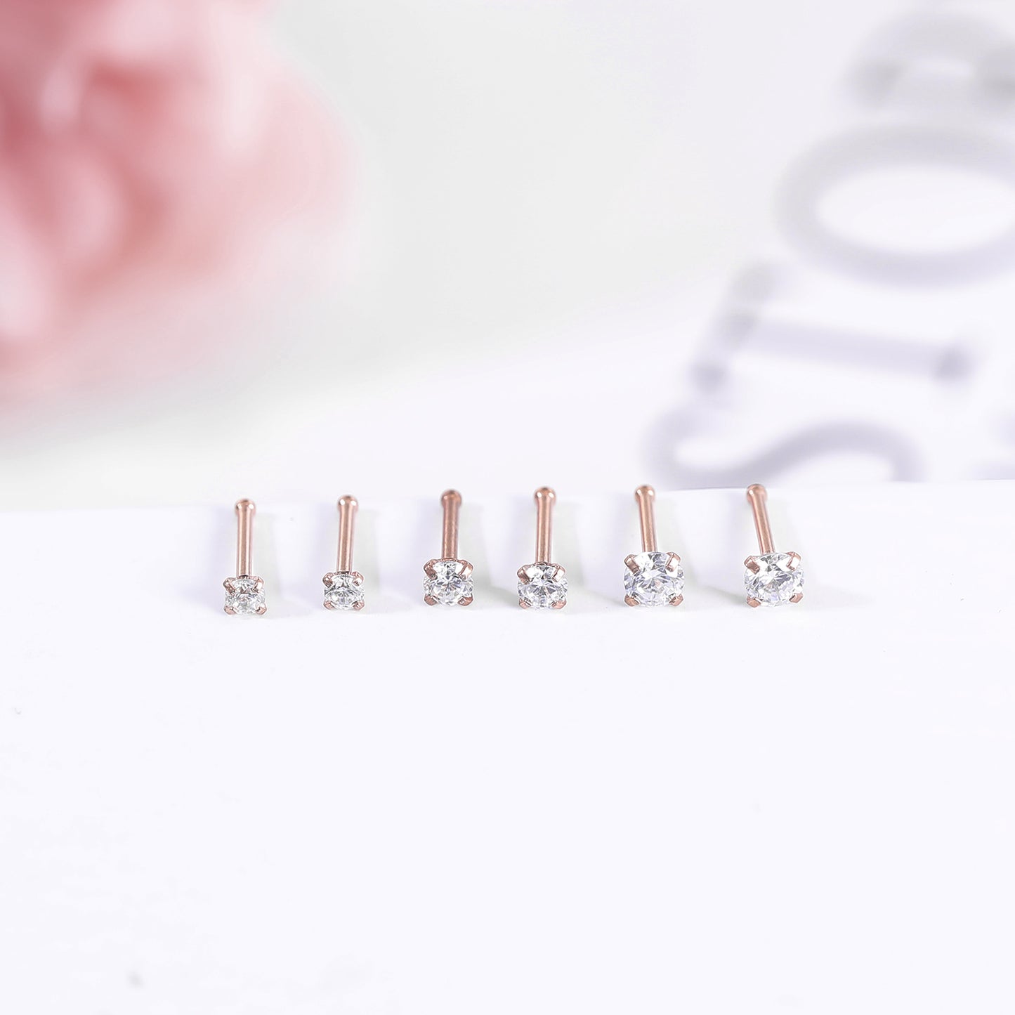 6pcs-set-rose-gold-nose-studs-crystal-nose-piercing-economic-set