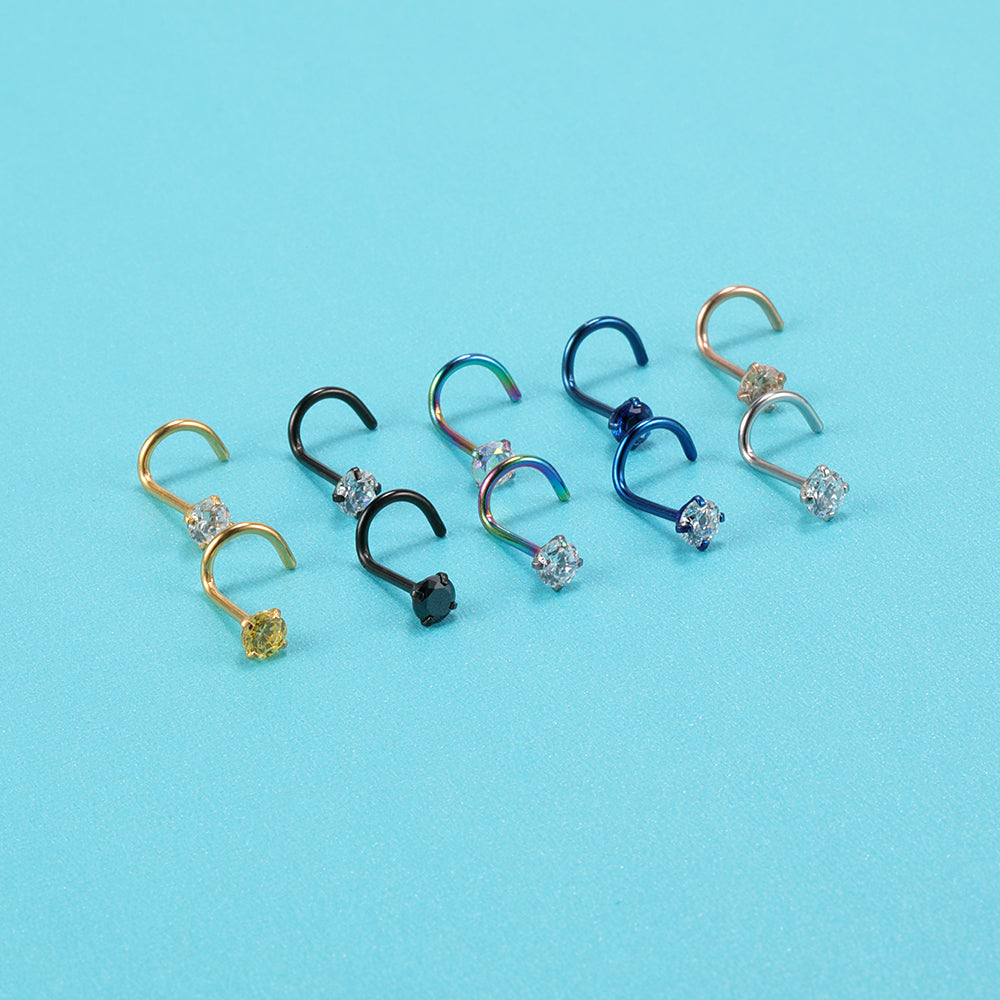 10-Pcs-Set-Multicolor-Nose-Piercings-Round-Zirconia-Nose-Screw-Rings-Economic-Set