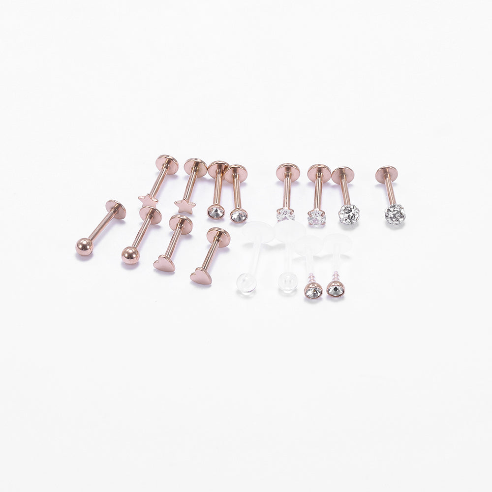 16pcs-set-16g-cubic-zirconia-lip-labret-studs-piercing-conch-helix-piercing-economic-set