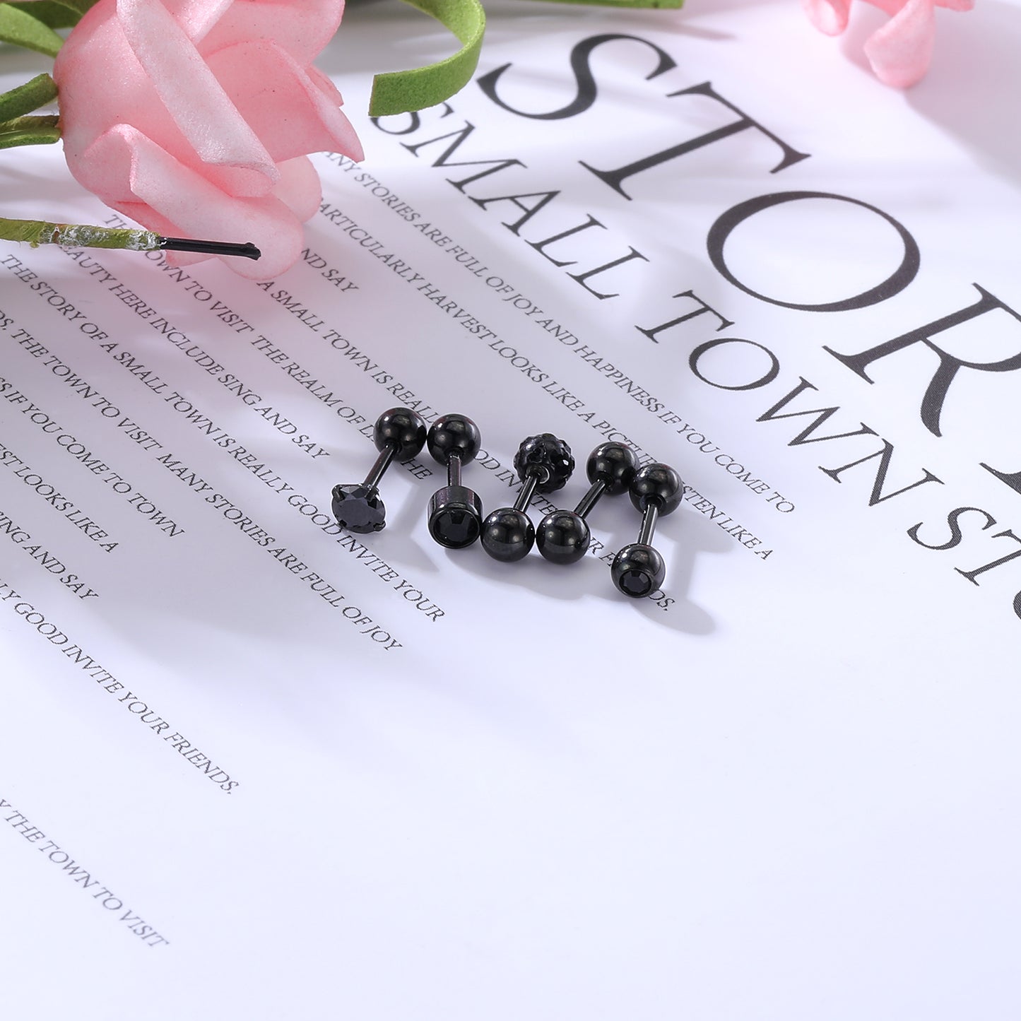 10pcs-set-18g-ball-crystal-stud-earring-black-ear-stud-economic-set