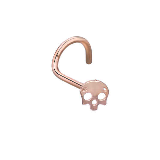 1Pc-20g-Stainless-Steel-Nose-Stud-Piercing-Skull-Shaped-Nose-Screws