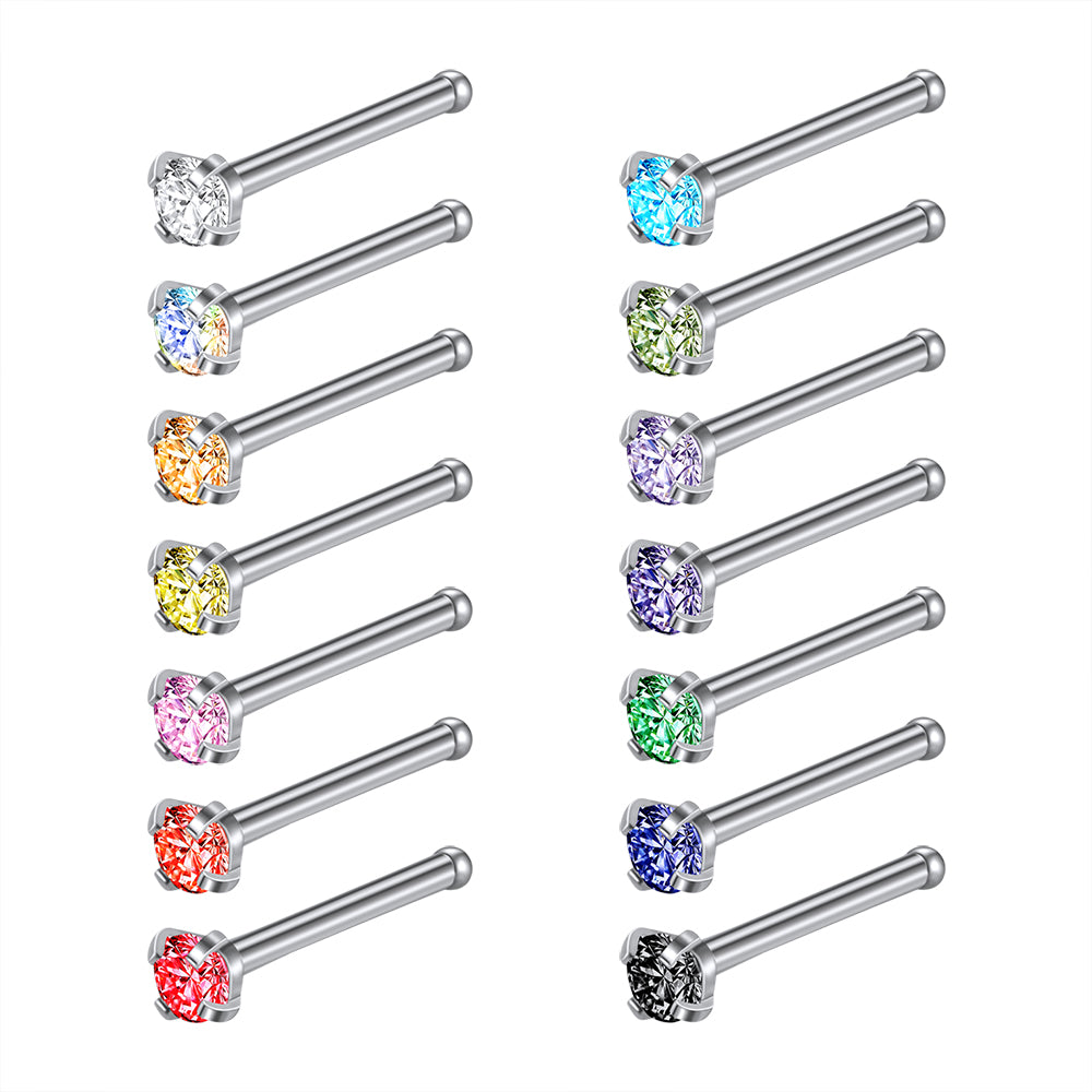 14-Pcs-Set-Multicolor-Nose-Studs-Zirconia-Nose-Bone-Piercings-Economic-Set