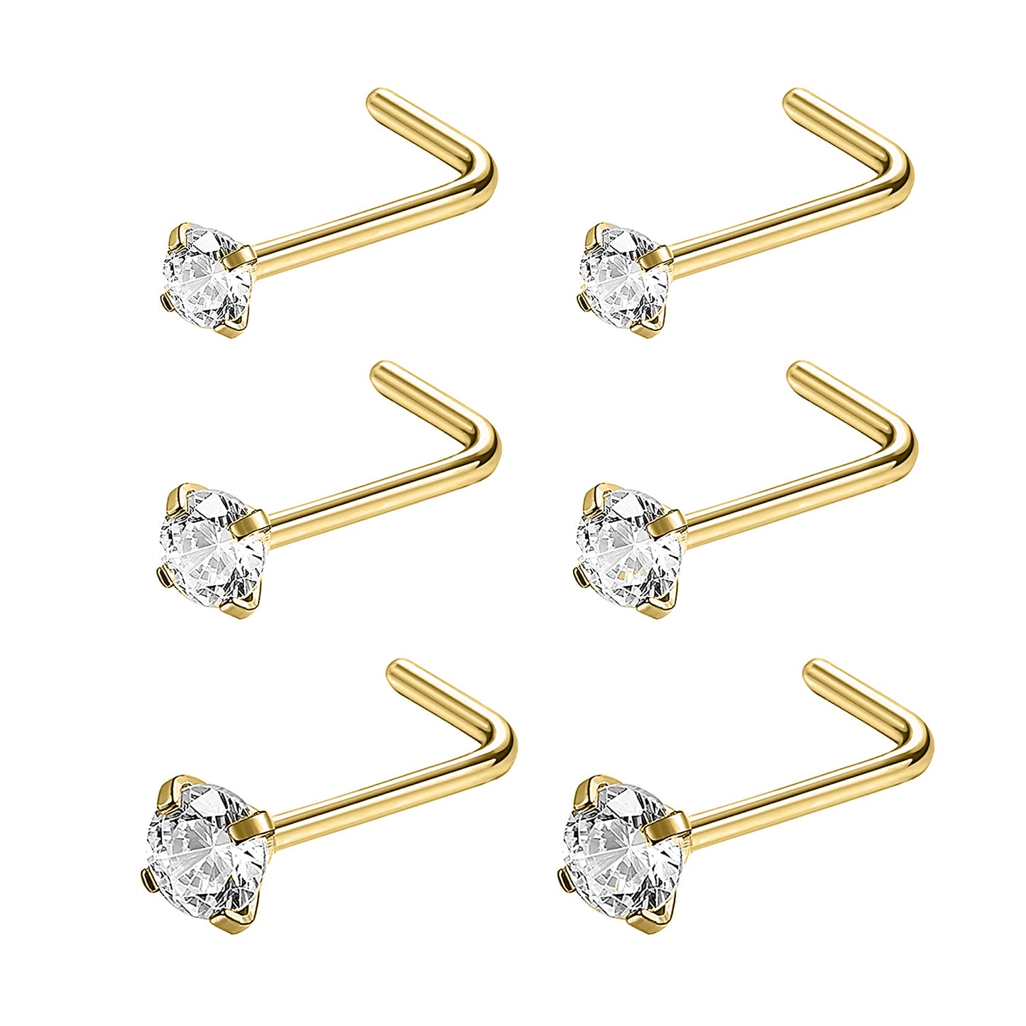 6pcs-set-gold-nose-stud-rings-crystal-nose-piercing-economic-set