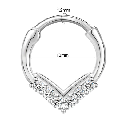 16g-v-shape-septum-clicker-nose-ring-white-crystal-cartilage-helix-piercing