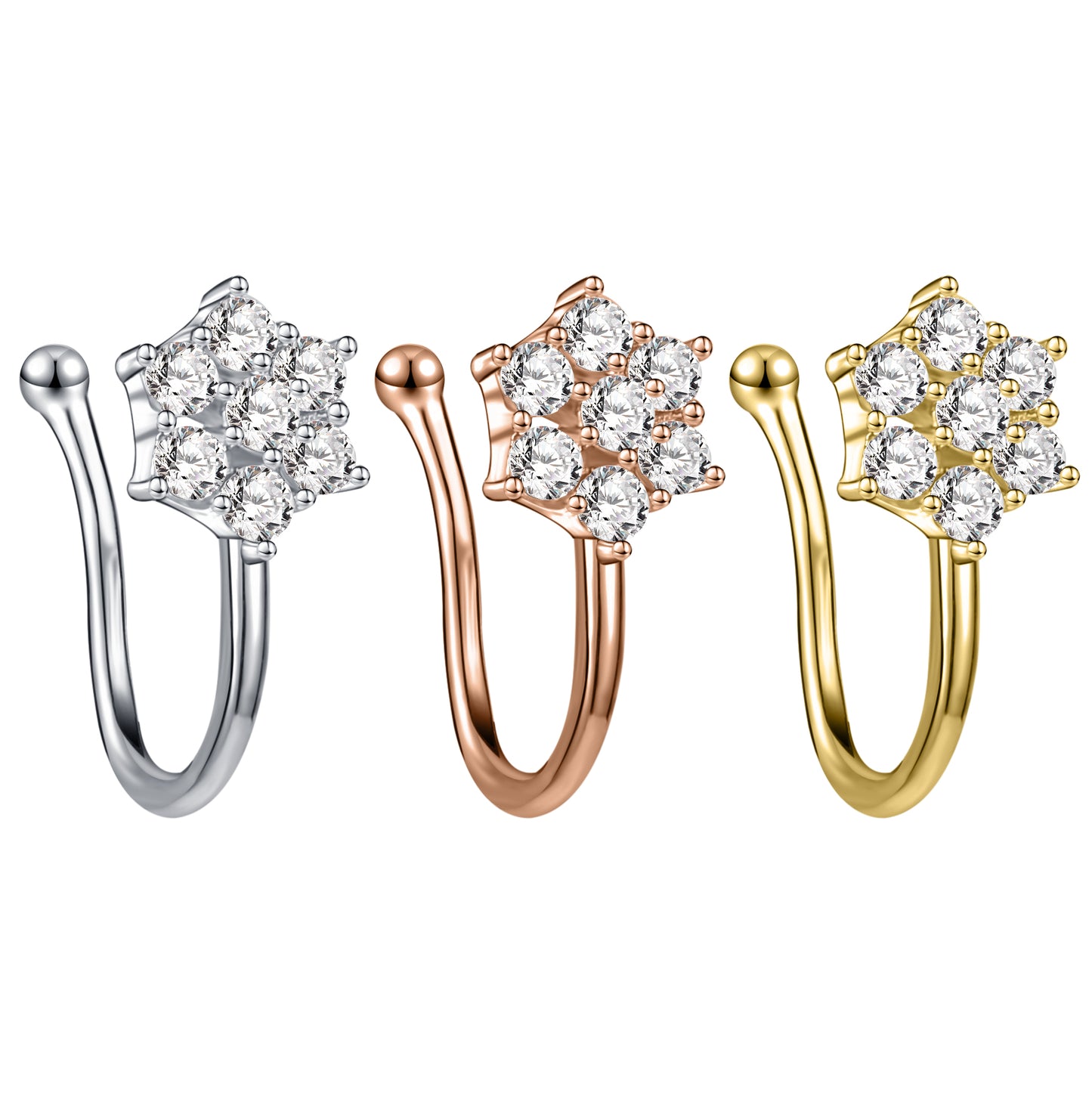 zs-white-zircon-flower-u-shaped-nose-clip-simple-stainless-steel-fake-nose-ring