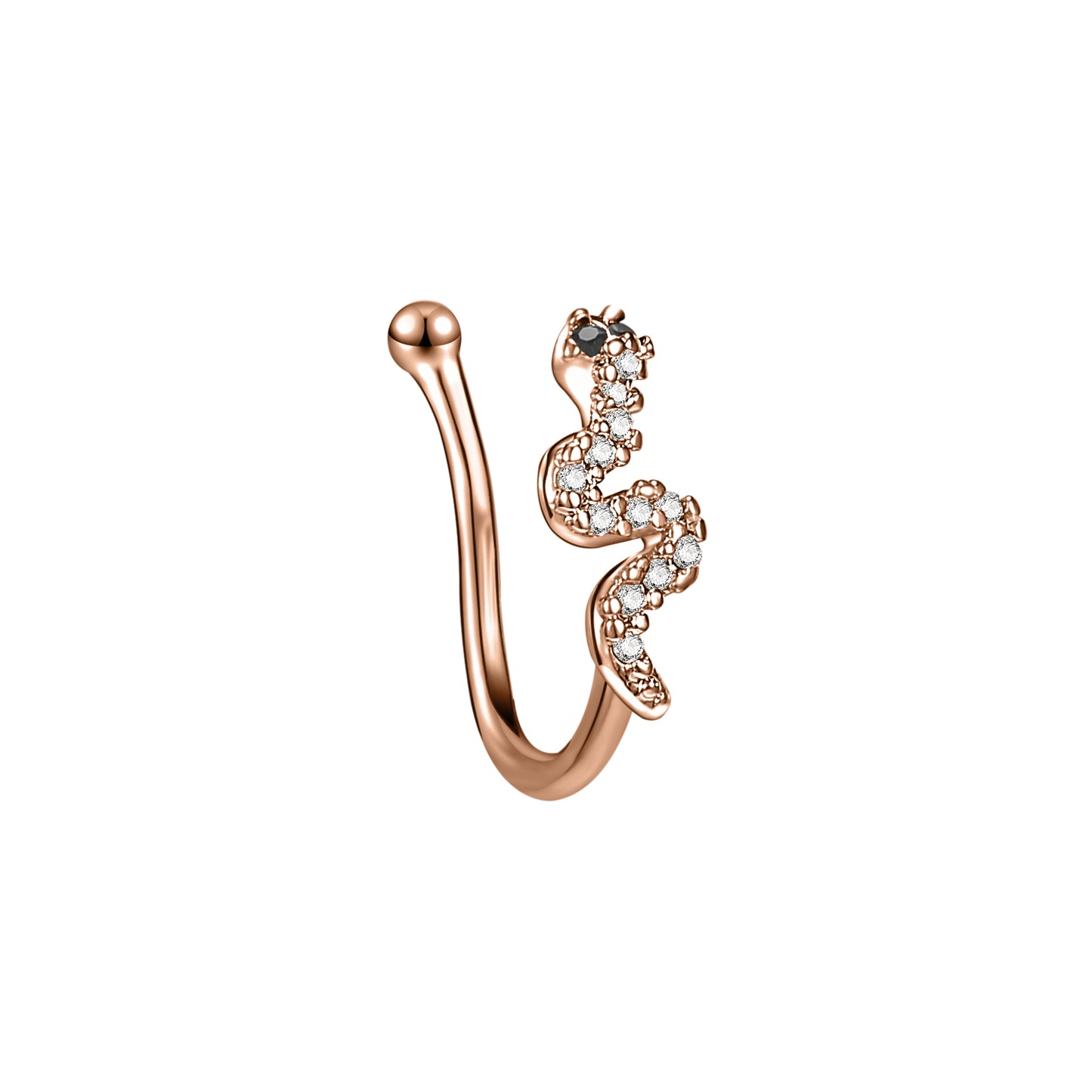 zs-white-zircon-snake-u-shaped-nose-clip-simple-stainless-steel-fake-nose-ring