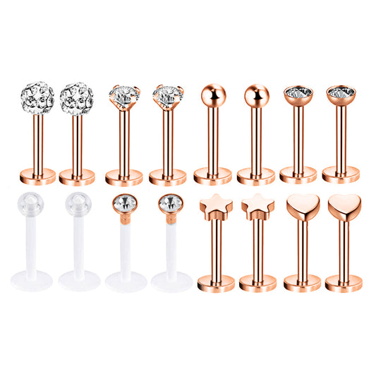 16pcs-set-16g-cubic-zirconia-lip-labret-studs-piercing-conch-helix-piercing-economic-set